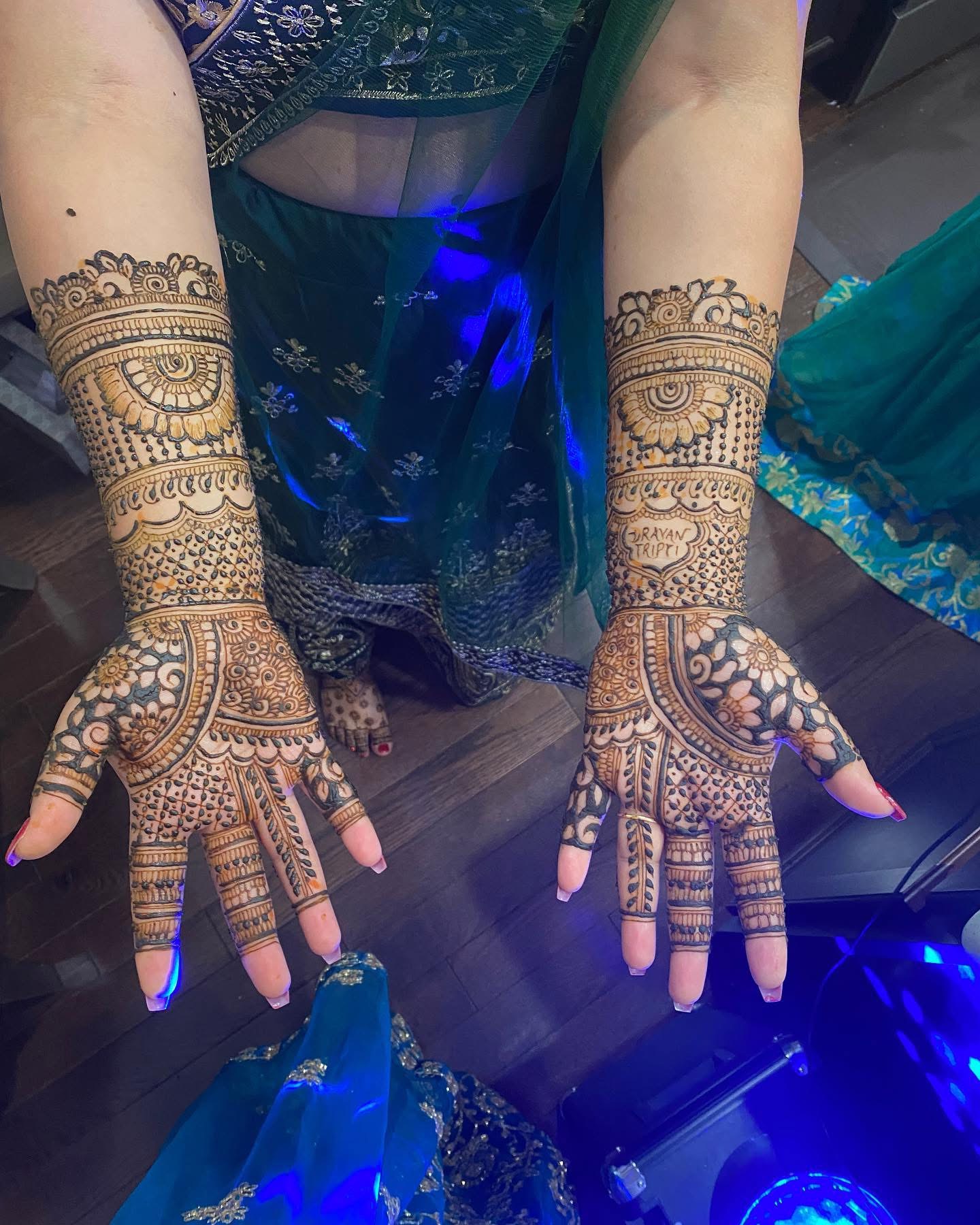 Bridal Henna Design 3