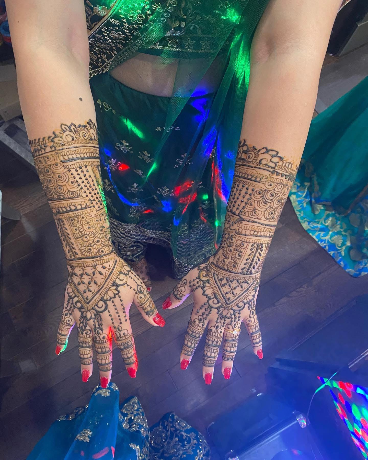 Bridal Henna Design 4