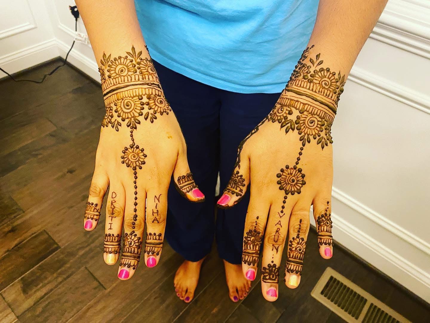 Party Henna Design 6